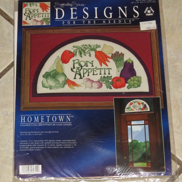 Cross Stitch Kit by Designs for the Needle - Bon Appetit - Picture 1 of 3